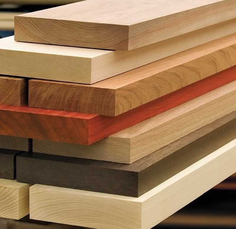 Pine, Meranti, Sagwan, Ivory Coast and Teak wood varieties